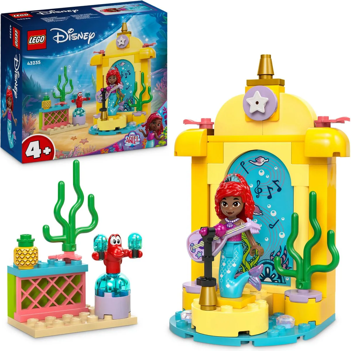 LEGO Disney Princess Ariëls Muziekpodium 43235 - 60 Stukken