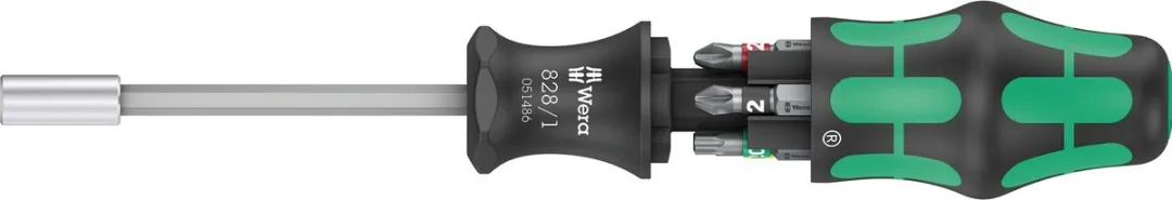 Wera Kraftform Kompakt 27 Set 1/4" Bithouder