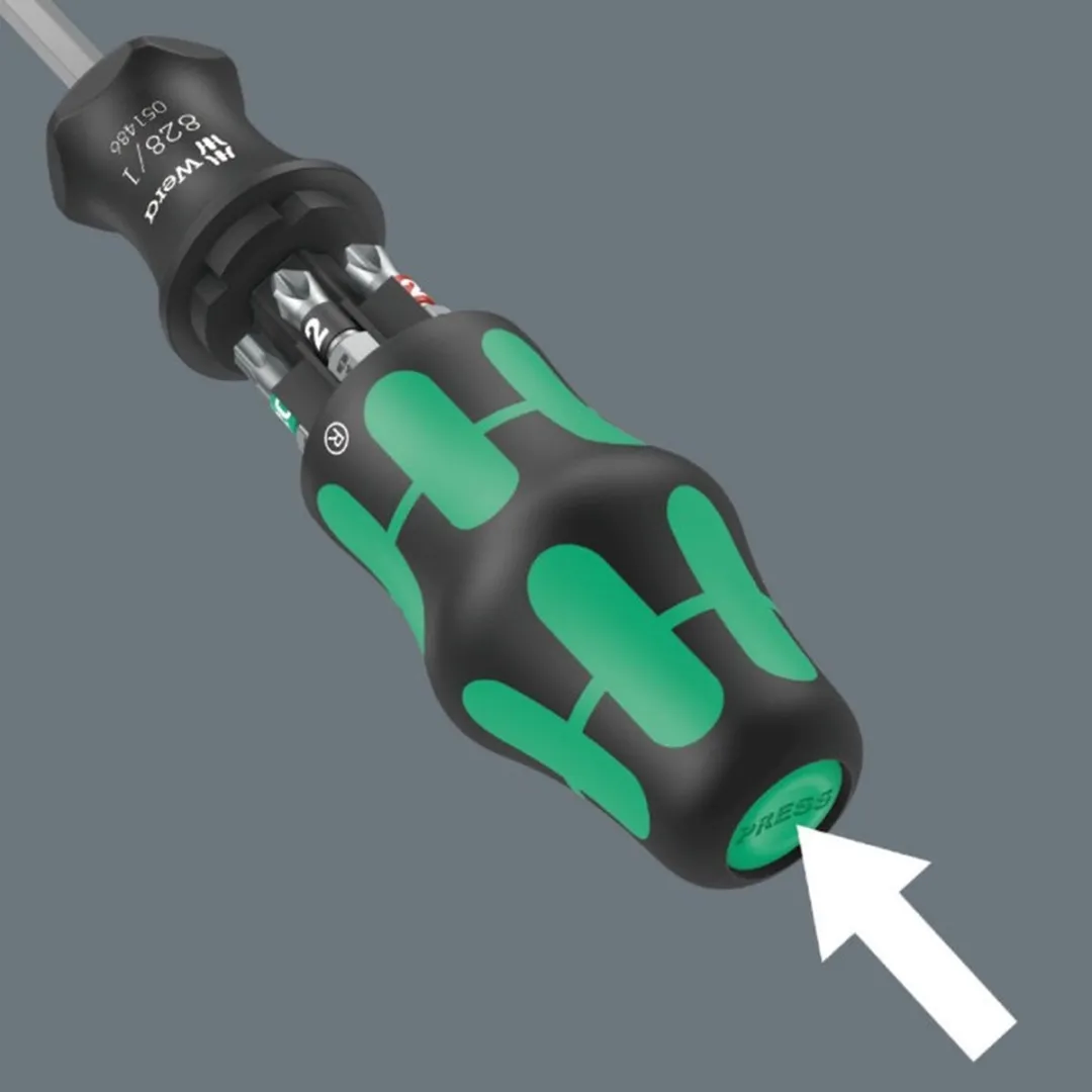 Wera Kraftform Kompakt 27 Set 1/4" Bithouder - afbeelding 6 van 6