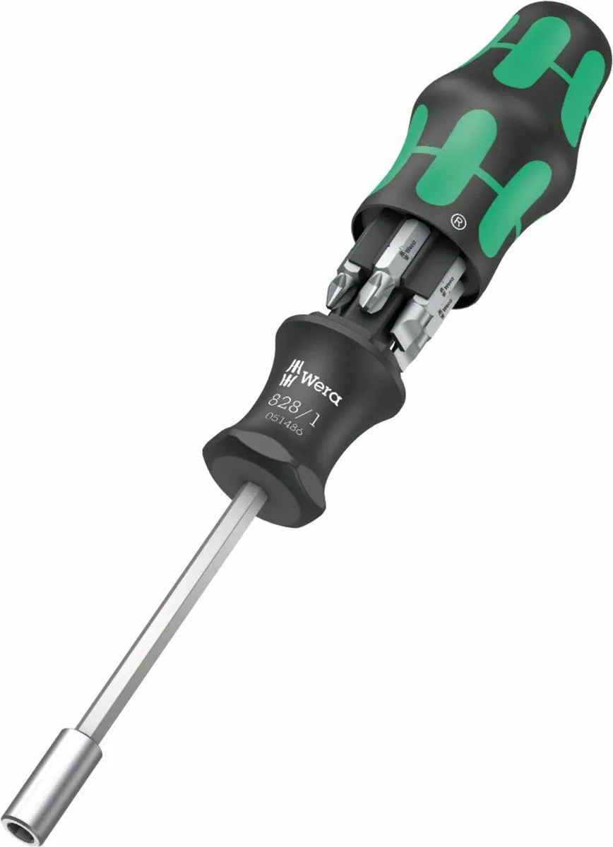 Wera Kraftform Kompakt 27 Set 1/4" Bithouder