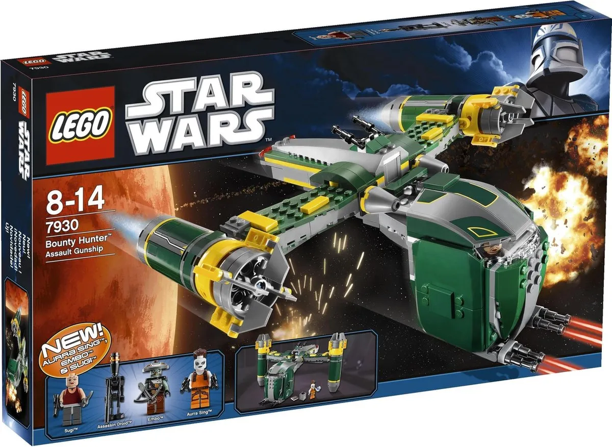 LEGO Star Wars Bounty Hunter Assault Gunship 7930