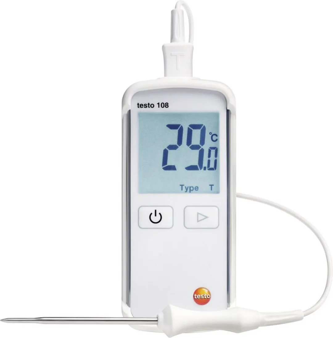 Testo 108-2 Temperatuurmeter - Sensor type T -50 tot +300°C