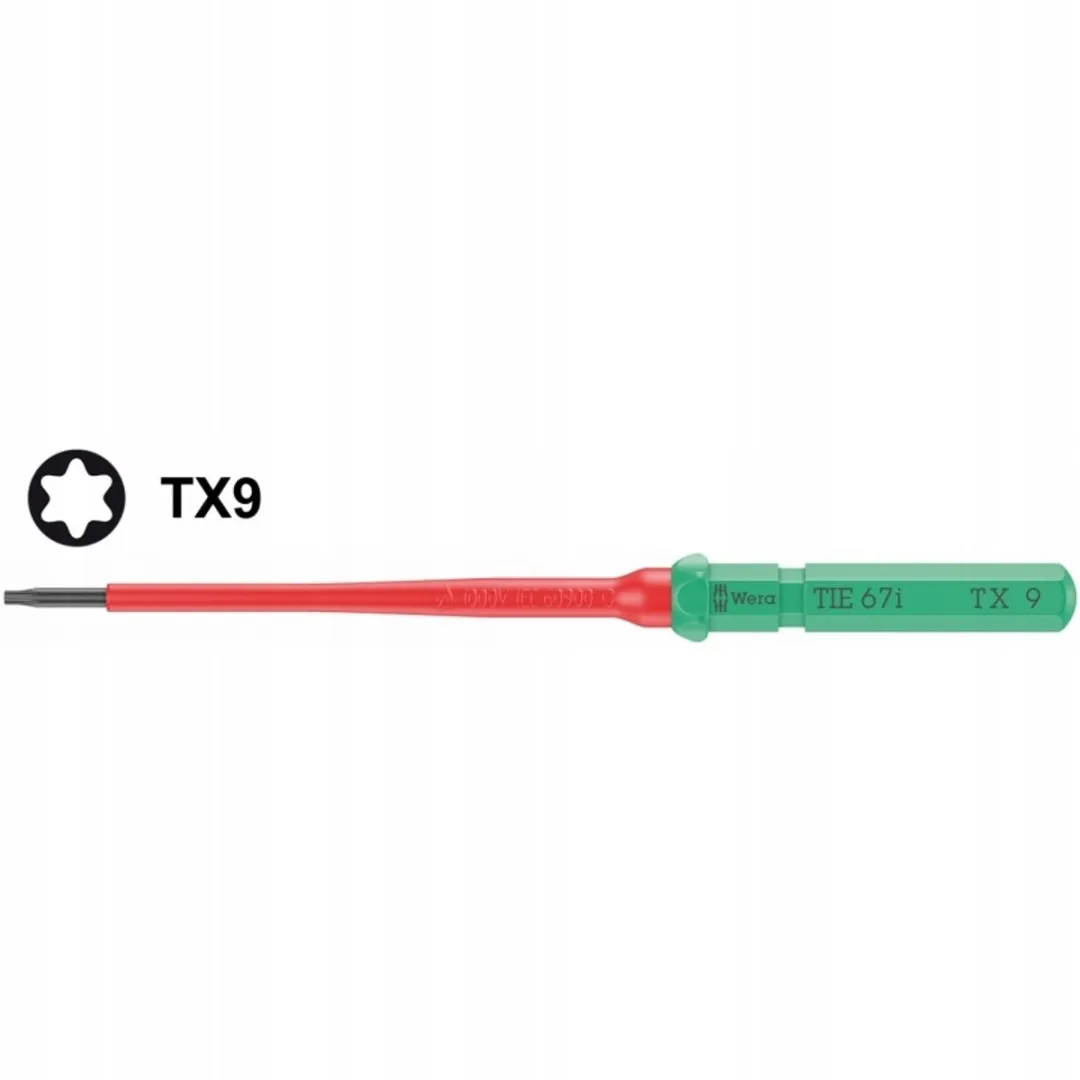 Wera VDE Torx TX9 157mm Wisselbit