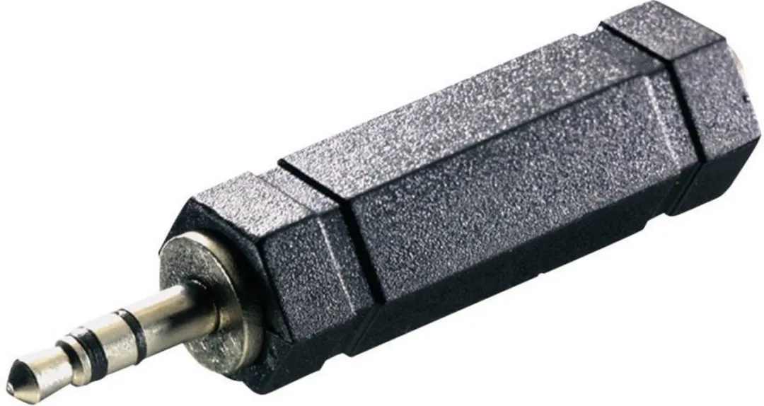 SpeaKa Professional SP-7869824 Jackplug Adapter 3,5mm naar 6,3mm