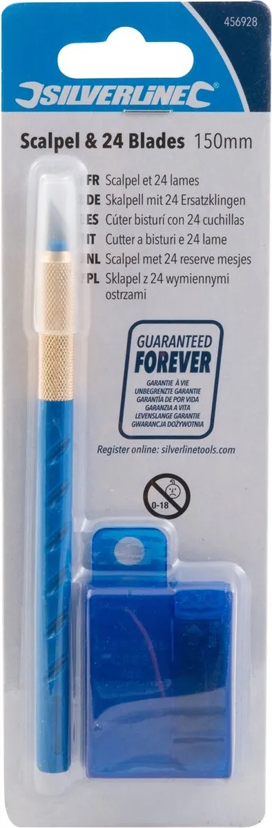 Silverline Precisie Scalpel - 25 Reserve Mesjes