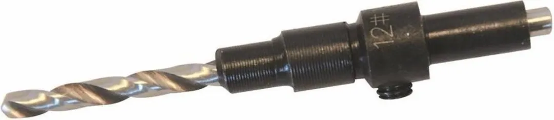 Silverline Verzinkboor Set 4-delig Ø6-12mm HSS - Zwart oxide