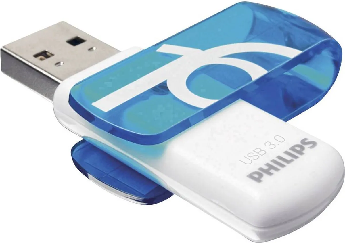 Philips Vivid FM16FD00B USB-Stick 16GB - Ocean Blue