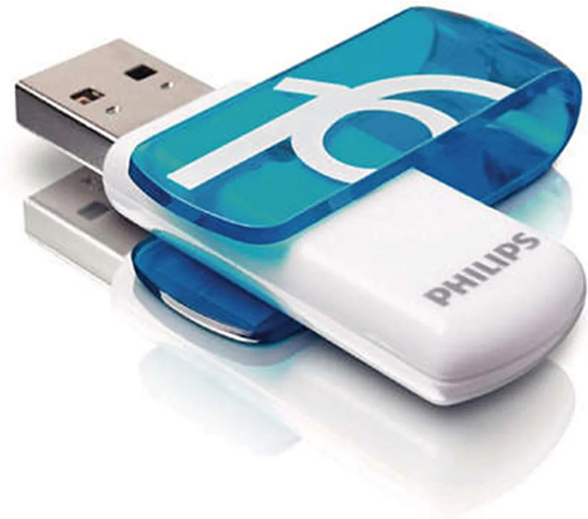 Philips Vivid FM16FD00B USB-Stick 16GB - Ocean Blue