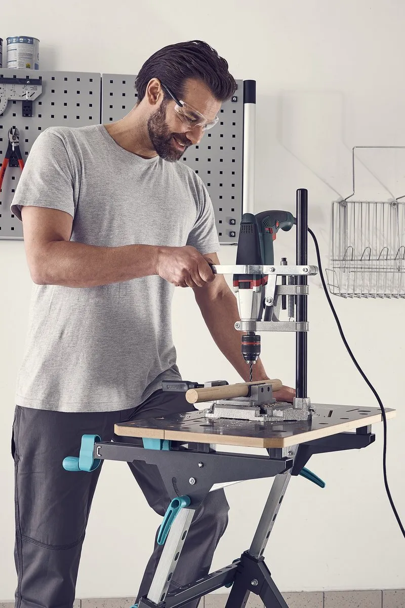 Wolfcraft Universele Bankschroef 60mm - Machineklem