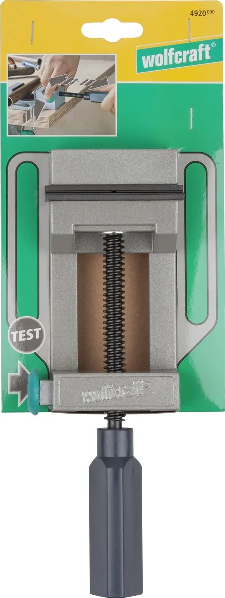 Wolfcraft Universele Bankschroef 60mm - Machineklem