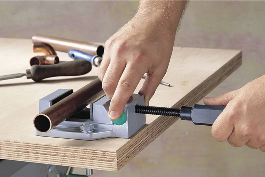 Wolfcraft Universele Bankschroef 60mm - Machineklem