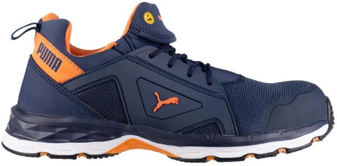 PUMA Chase Low S1PS - Blauw/Oranje - 39 - afbeelding 4 van 6