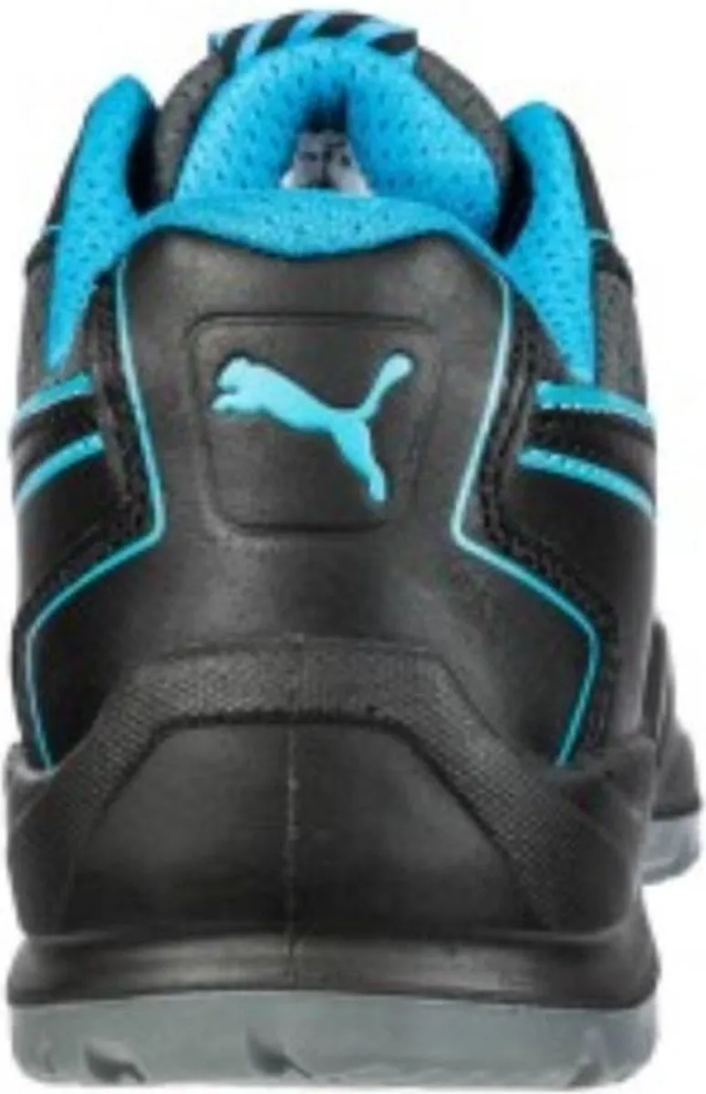 PUMA Niobe Blue Wns Low S3 ESD SRC Veiligheidsschoen - Zwart/Blauw 41 - afbeelding 3 van 6