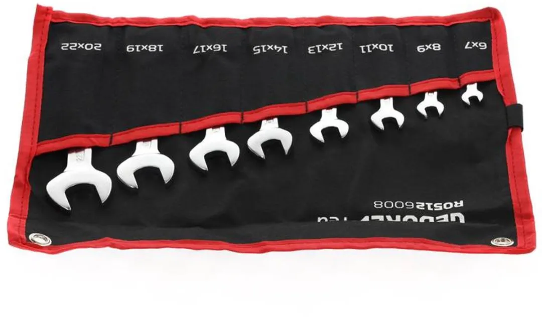 Gedore RED 3301081 Dubbele Steeksleutelset 8-delig 6-9mm