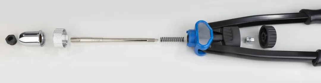 Westfalia Klinknageltang 2-in-1 - Zwart