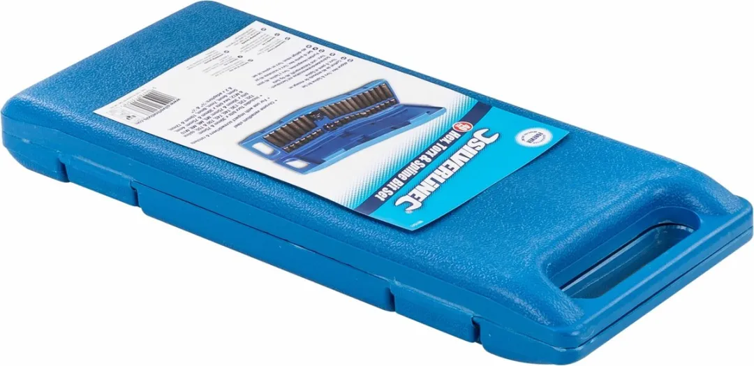 Silverline Zeskant- en Veeltand Bitset 40-delig - Chroom-vanadium Staal - afbeelding 6 van 6