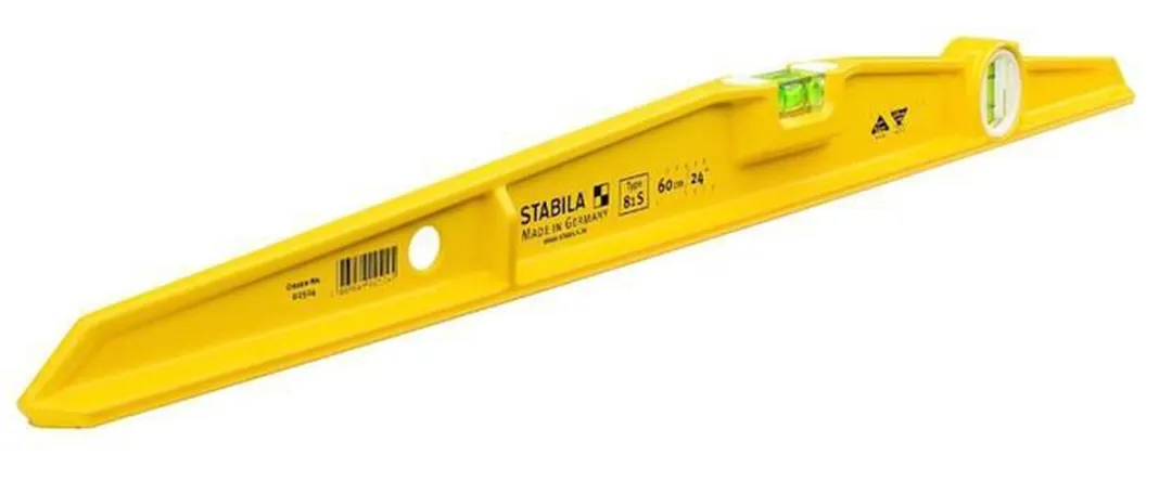 Stabila Waterpas 81S Torpedo 50cm - 2 Libellen