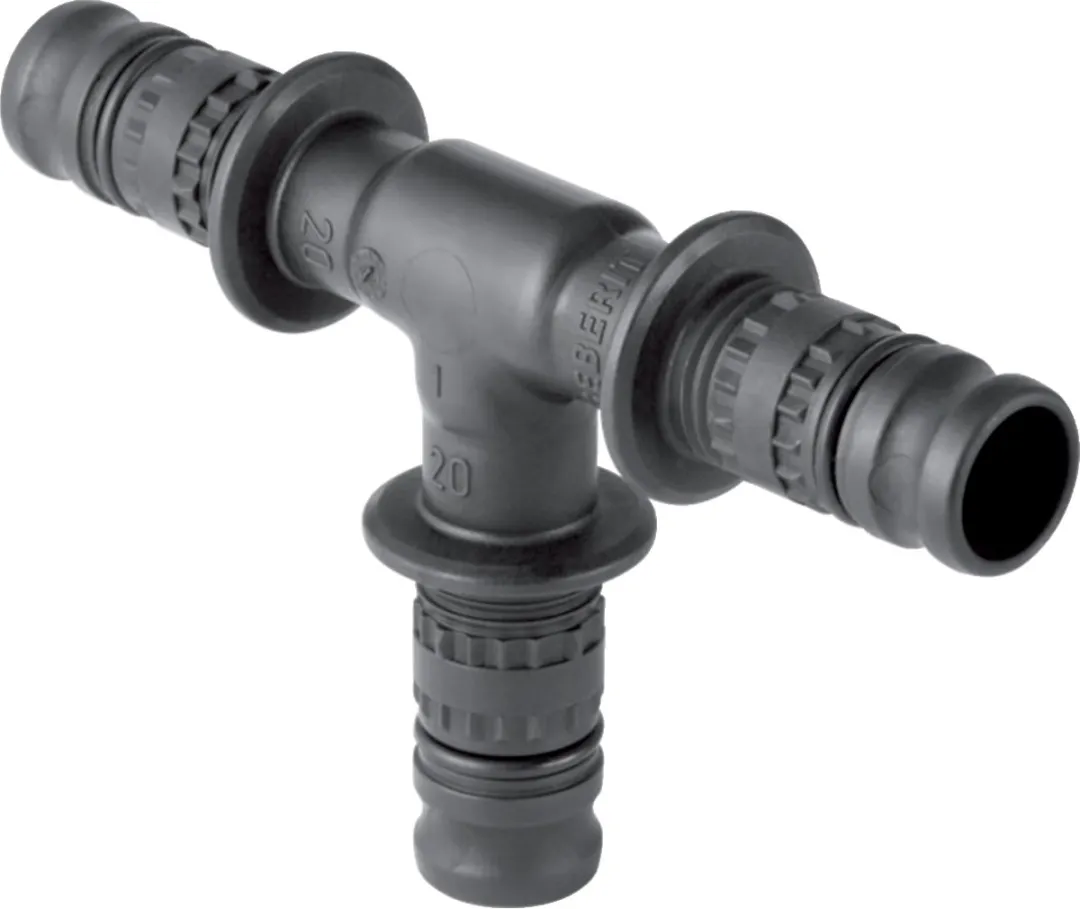 Geberit Persfitting 3 Aansluitingen