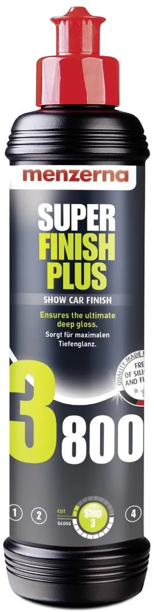 Menzerna Super Finish Plus 3800 - 250ml Wit