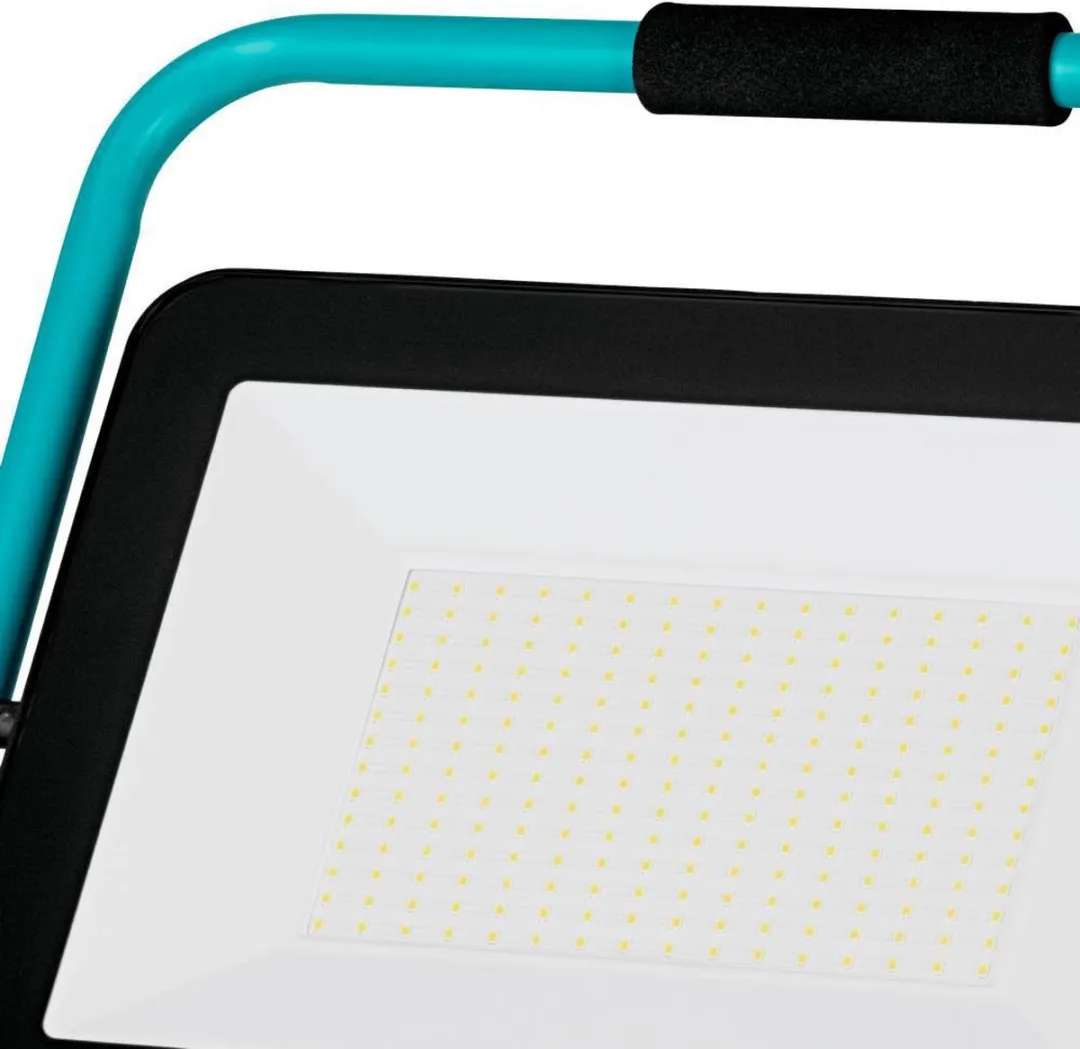 Eglo Avelar Werklamp LED 200W 22200lm - IP65 Kantelbaar - Zwart/Turquoise - afbeelding 3 van 6