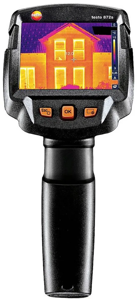 Testo 872s Warmtebeeldcamera -30 tot +650°C 320x240px - afbeelding 6 van 6