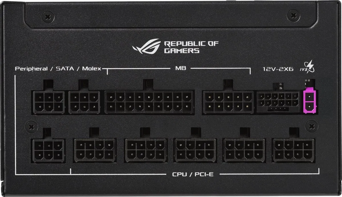 ASUS ROG Strix 850P Gaming Voeding 850W - Zwart