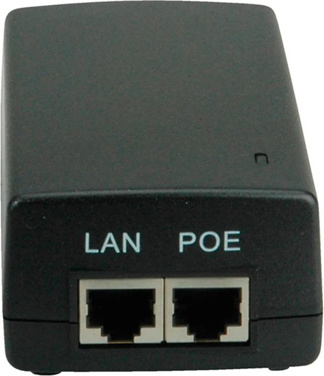 Value 21.99.1498 PoE-Injector 10/100/1000 Mbit/s - 25.5W - Zwart