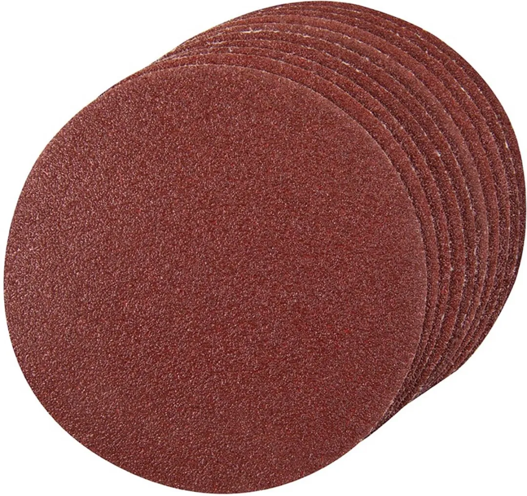 Silverline Schuurschijven Klittenband Ø125mm - 10 Stuks