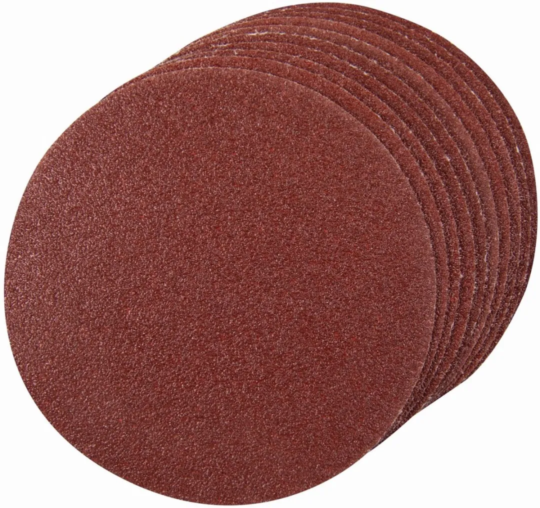 Silverline Schuurschijven Klittenband Ø125mm - 10 Stuks