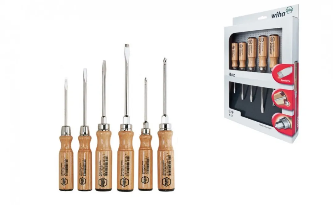 Wiha 6-delige Schroevendraaierset 162 HK6 SO - 7 Stuks - afbeelding 6 van 6