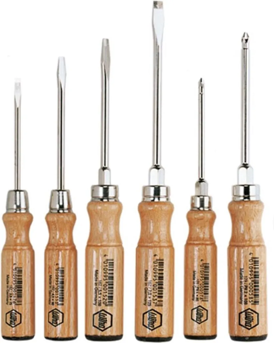 Wiha 6-delige Schroevendraaierset 162 HK6 SO - 7 Stuks