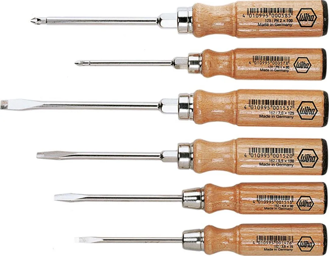 Wiha 6-delige Schroevendraaierset 162 HK6 SO - 7 Stuks