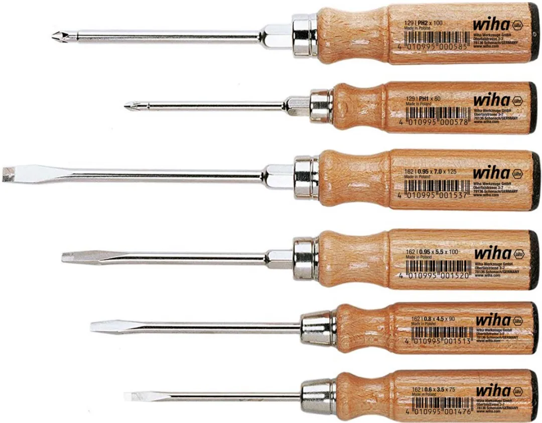 Wiha 6-delige Schroevendraaierset 162 HK6 SO - 7 Stuks