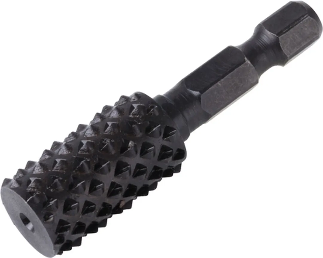 Wolfcraft Profielrasp 4379000 - Zeskantschacht - Zwart