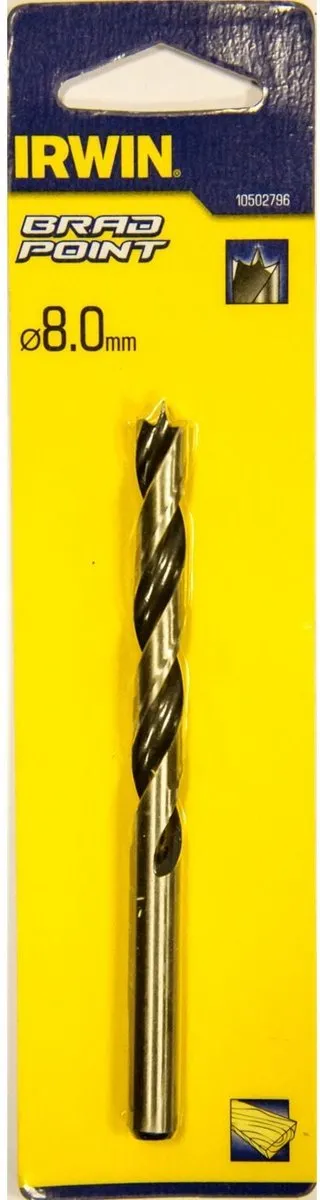 Irwin Houtspiraalboor 8mm - 1 Stuk