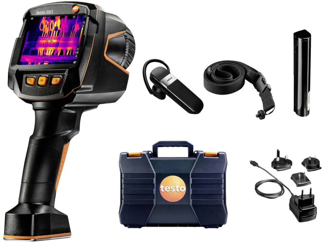 Testo 883-2 Warmtebeeldcamera -30 tot 650°C 27Hz WiFi Touchscreen