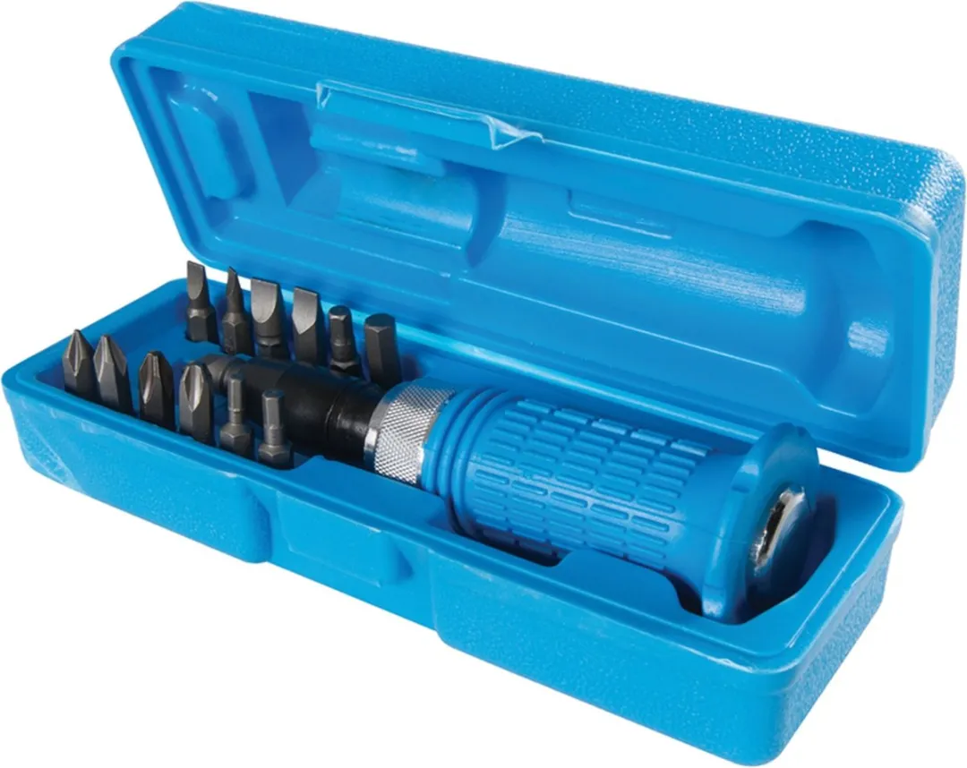 Silverline 375291 Slagschroevendraaierset - 14-delig - Softgrip