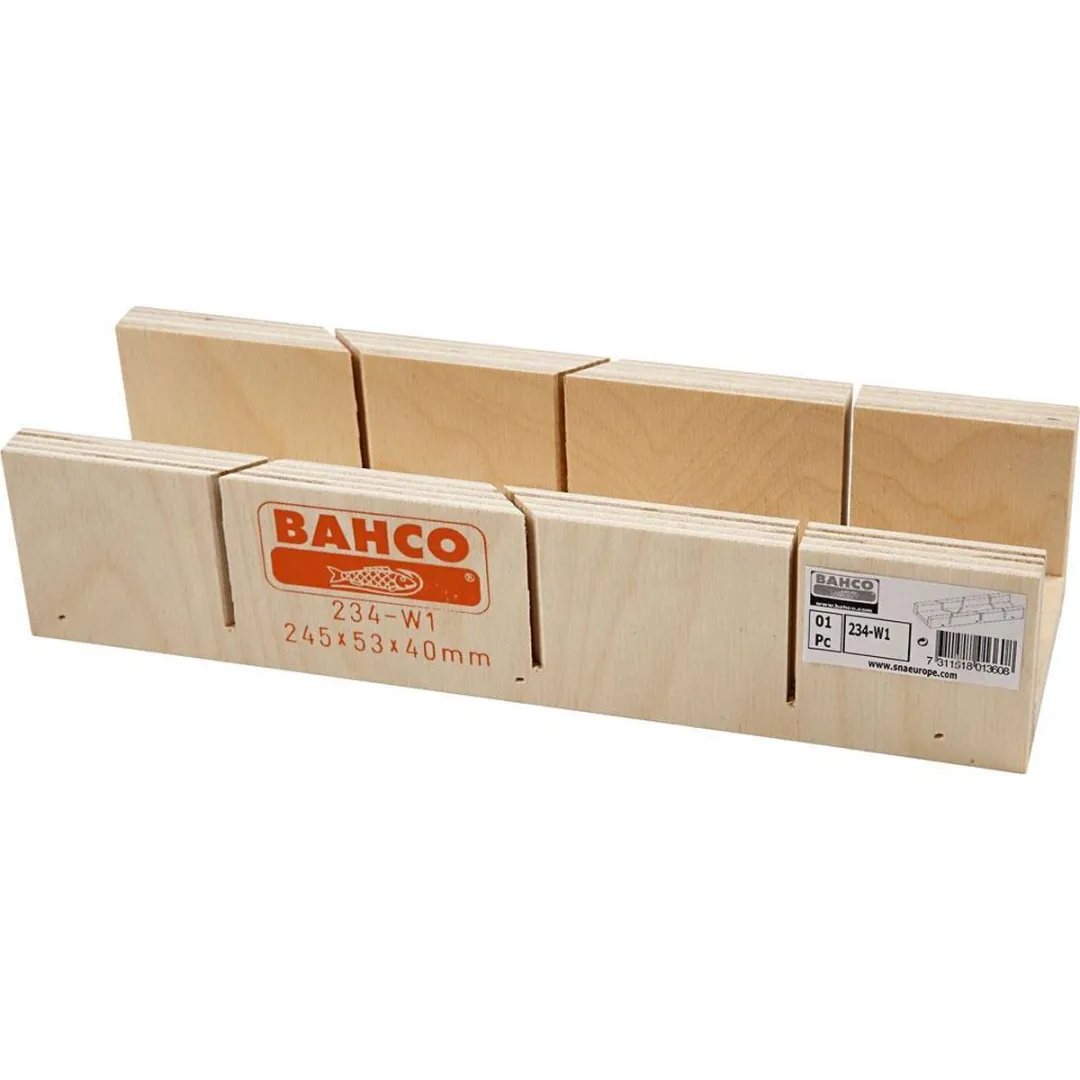 Bahco 234-W1 Verstekbak Gelaagd Hout