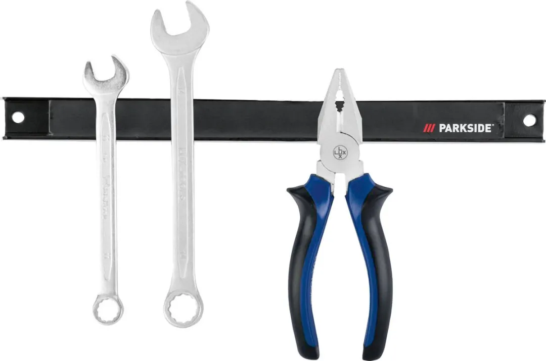 PARKSIDE Magneetstrip Set 3-delig - Zwart