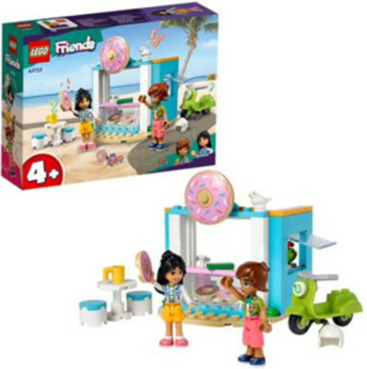 LEGO Friends Donutwinkel Speelset voor Kinderen vanaf 4 Jaar met Minipoppetjes - 41723