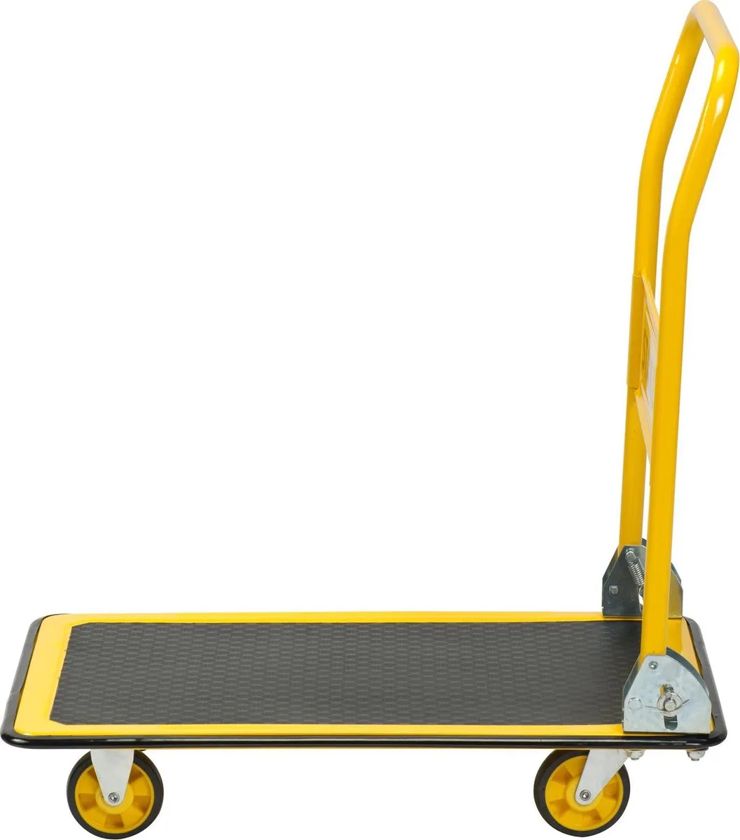 Stanley Plateauwagen 150kg - Geel/Zwart