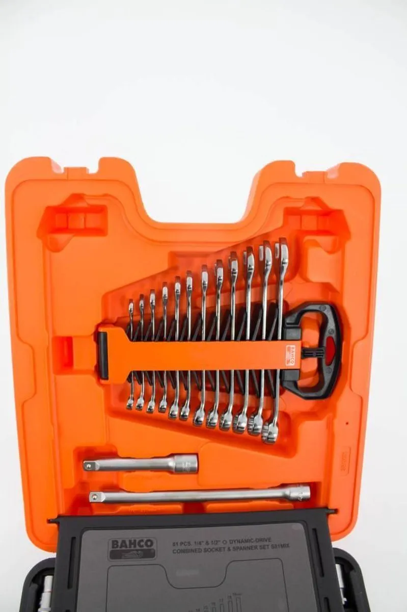 Bahco Dopsleutelset 81-delig S81MIX