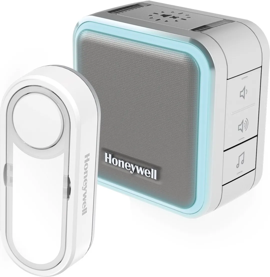 Honeywell Draadloze Bel 150M 6 Melodieën 84dB - Wit