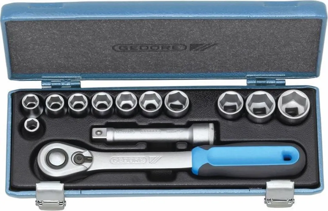 Gedore 2545810 Dopsleutelset 1/2" 13-delig