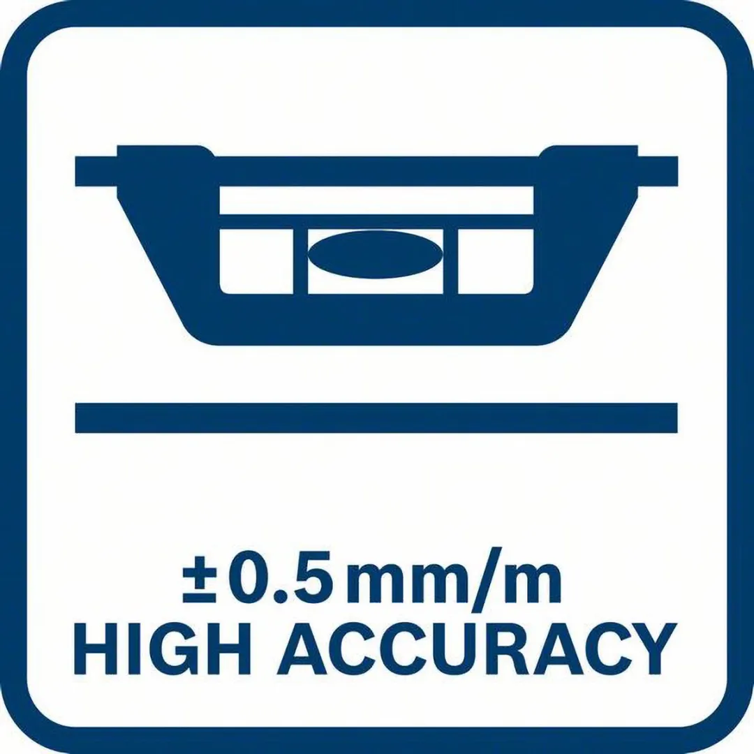 Bosch Professional Waterpas Magnetisch 25cm - 3 Libellen - Blauw/Wit/Zwart