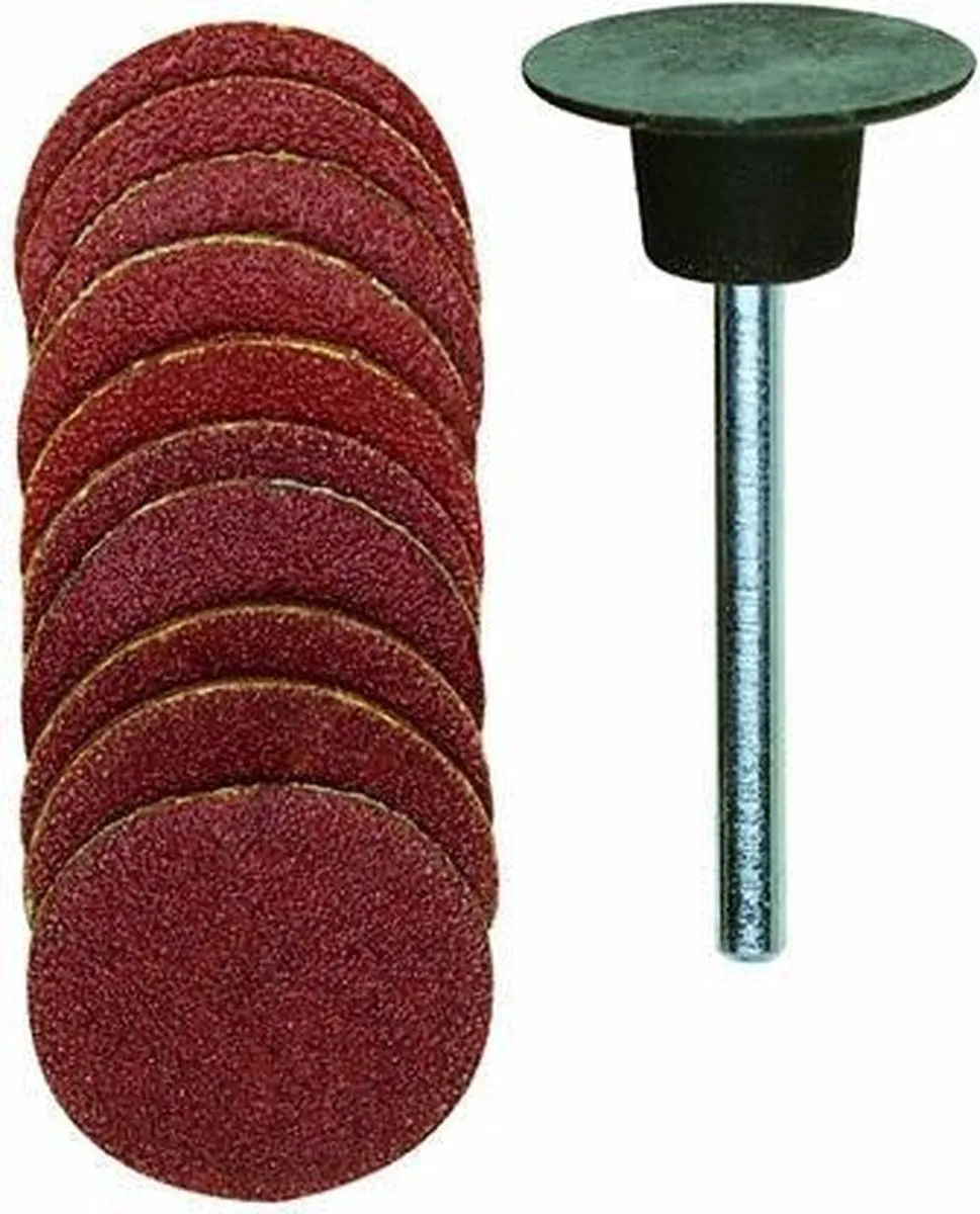 Proxxon Schuurschotel Ø18mm +10 Schijven