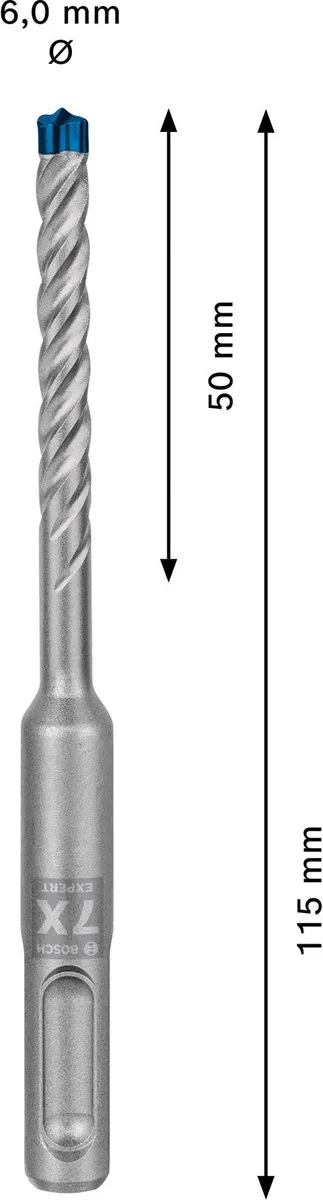 Bosch Professional EXPERT SDS plus-7X Hamerboor 30 Stuks