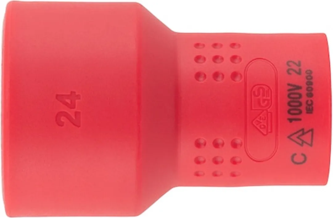 Würth VDE Geïsoleerde Dopsleutel 24mm - 1/2 inch - 1 Stuk