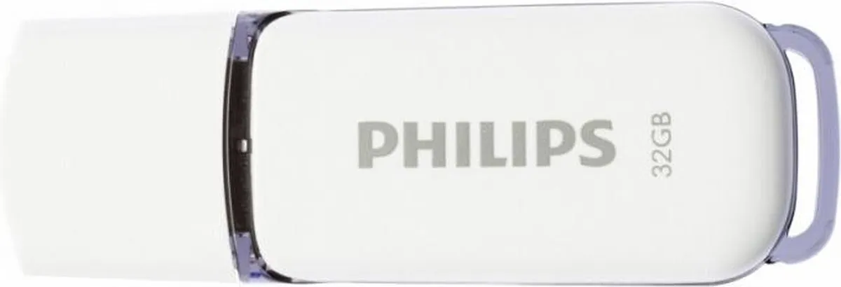 Philips USB Stick 2.0 SNOW FM32FD70B - 32GB - Grijs/Wit