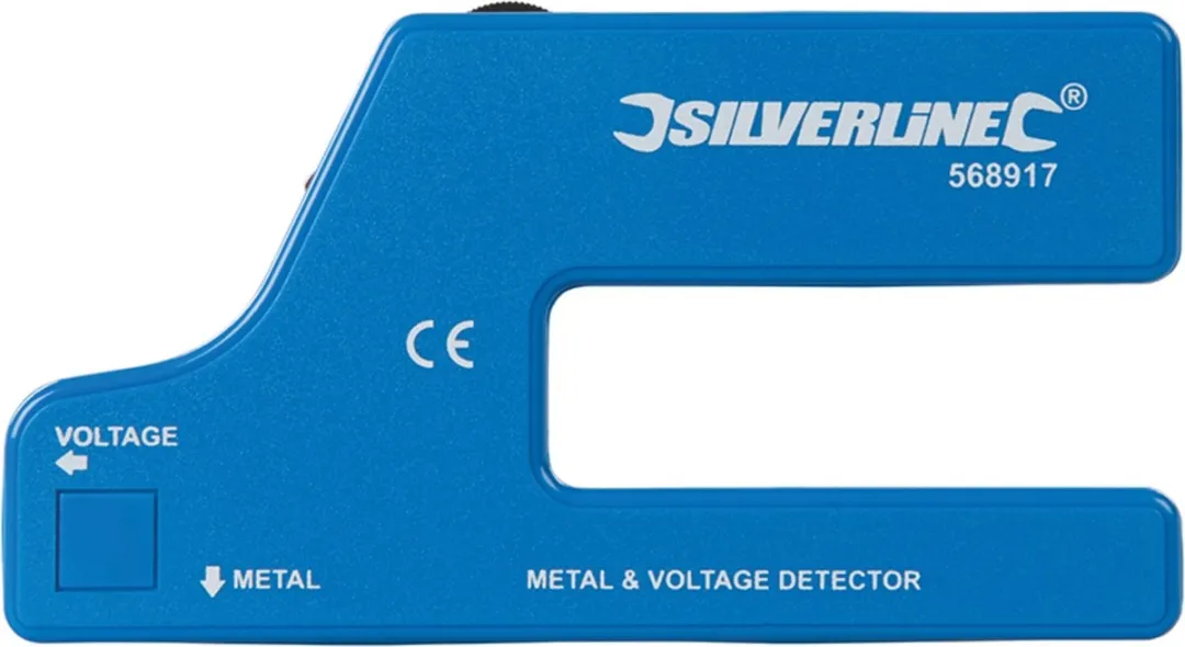 Silverline Metaal en Spanning Detector 9V